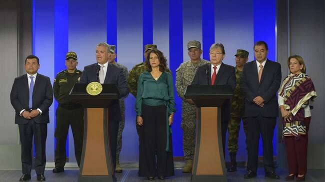Frente al asesinato de líderes sociales, Duque indicó que hubo una reducción cercana al 25%. Foto: Cortesía.