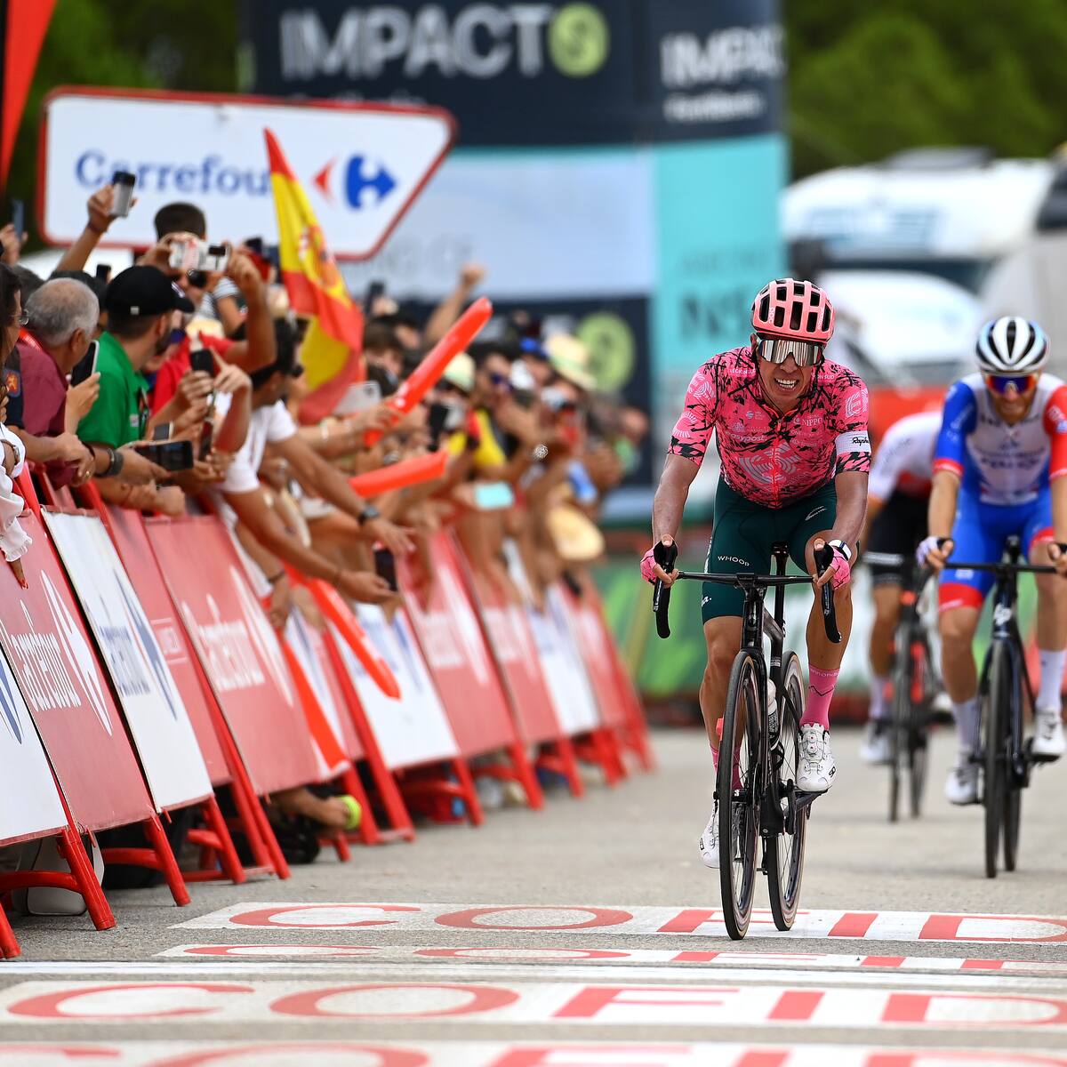¡Grande! Rigoberto Urán ganó la etapa 17 de La Vuelta a España