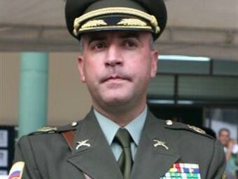 Comandante de la Policía Metropolitana de Bogotá, general Luis Eduardo Martínez.
