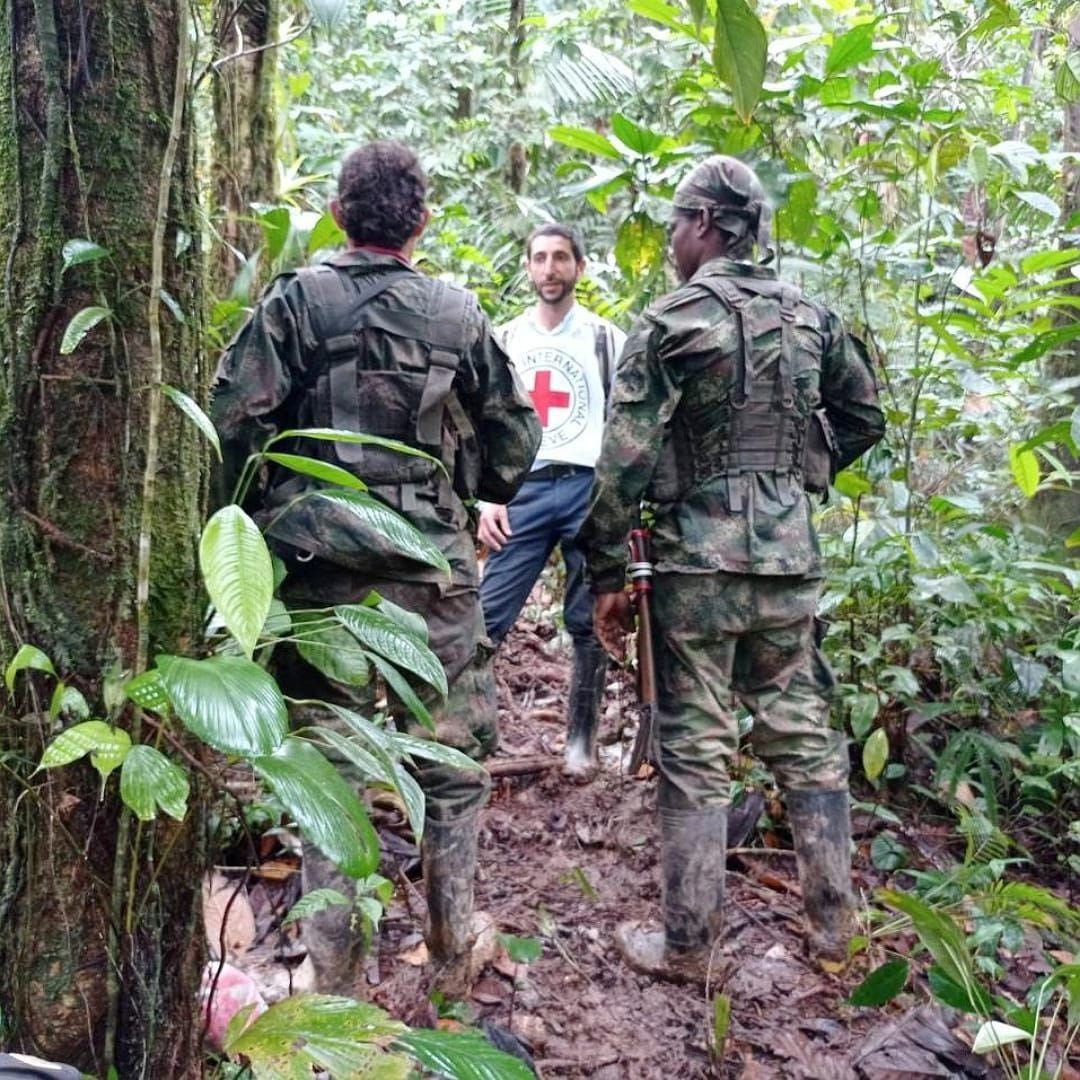 La liberación se registró en zona rural del Cauca. Crédito: CICR