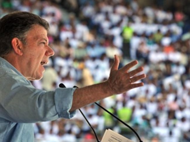 “Esto nadie lo va a parar”: Presidente Santos