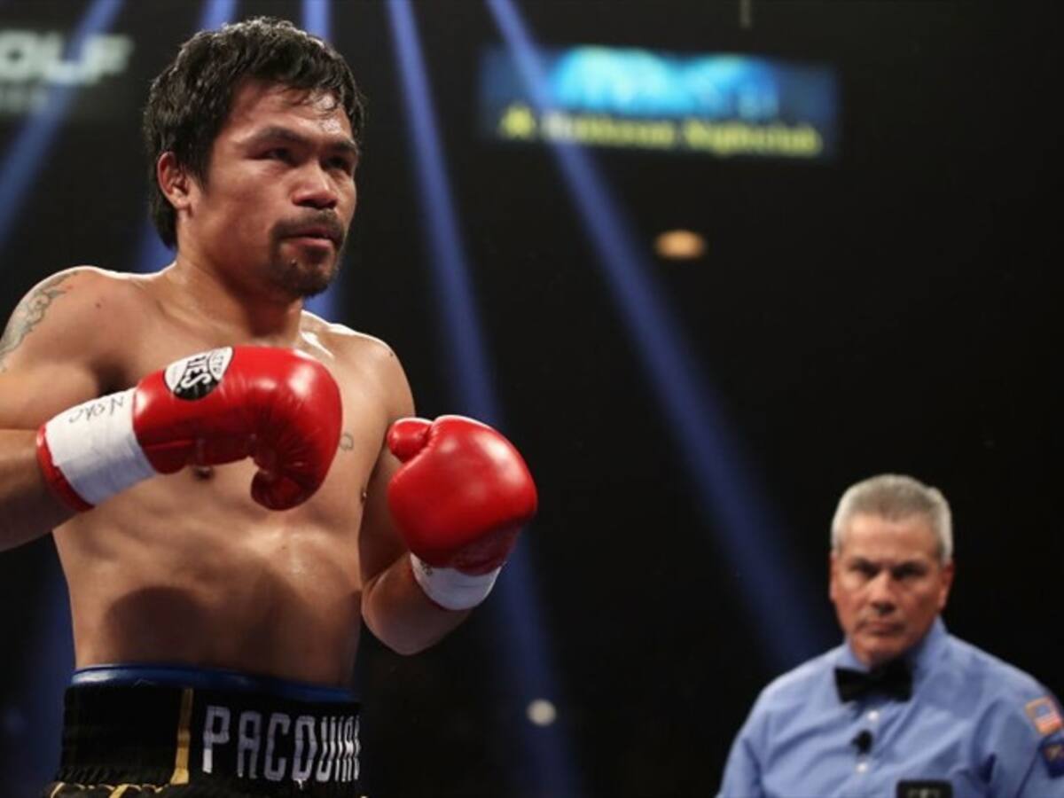 Manny Pacquiao será candidato presidencial en Filipinas