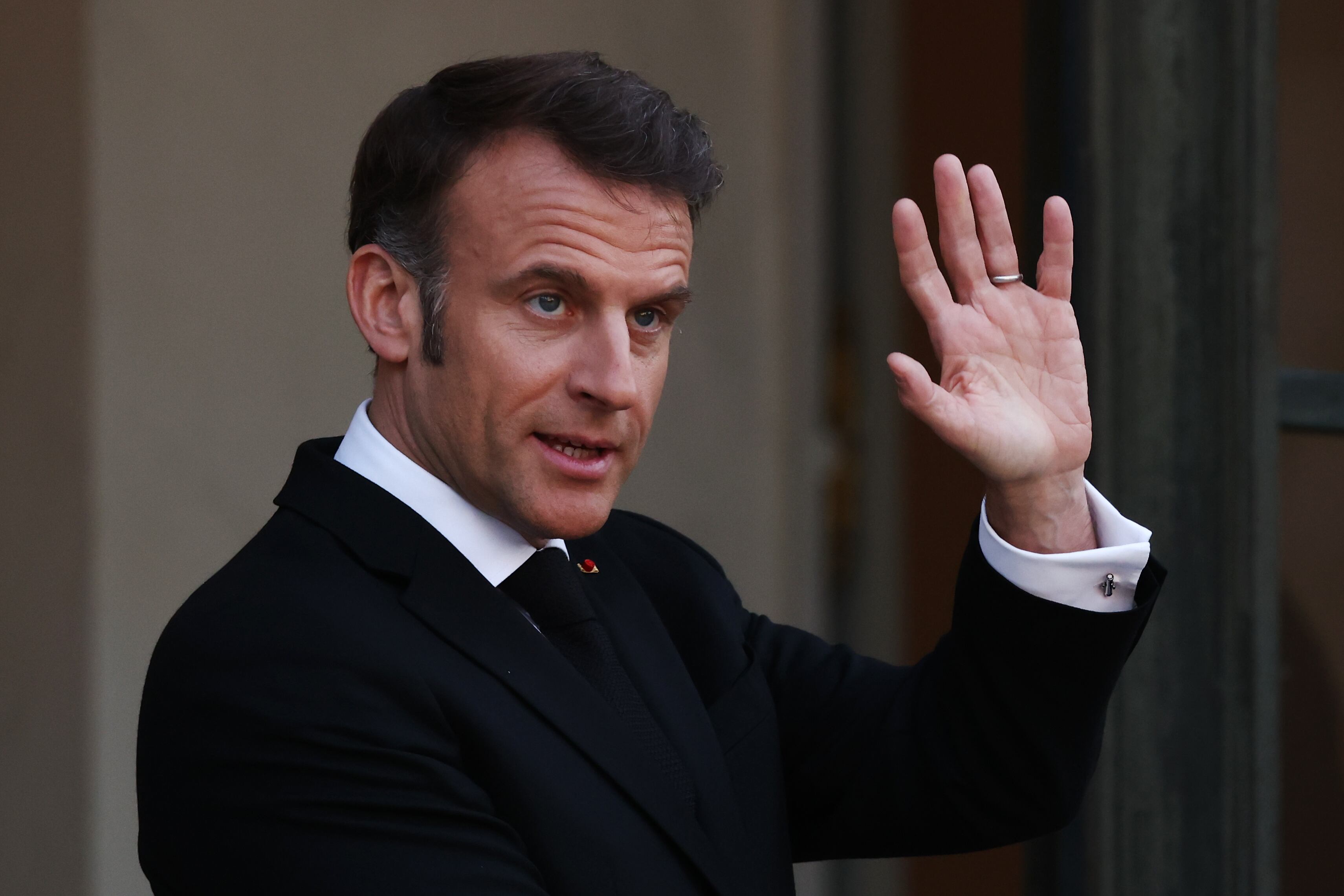 Emmanuel Macron. Foto: Tom Nicholson/Getty Images.
