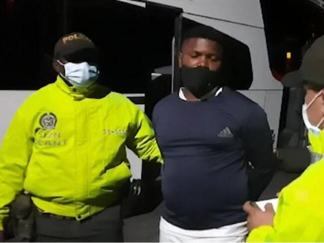 Captura alias Jhonfer o Juanfer. Foto: Fiscalía General de la Nación