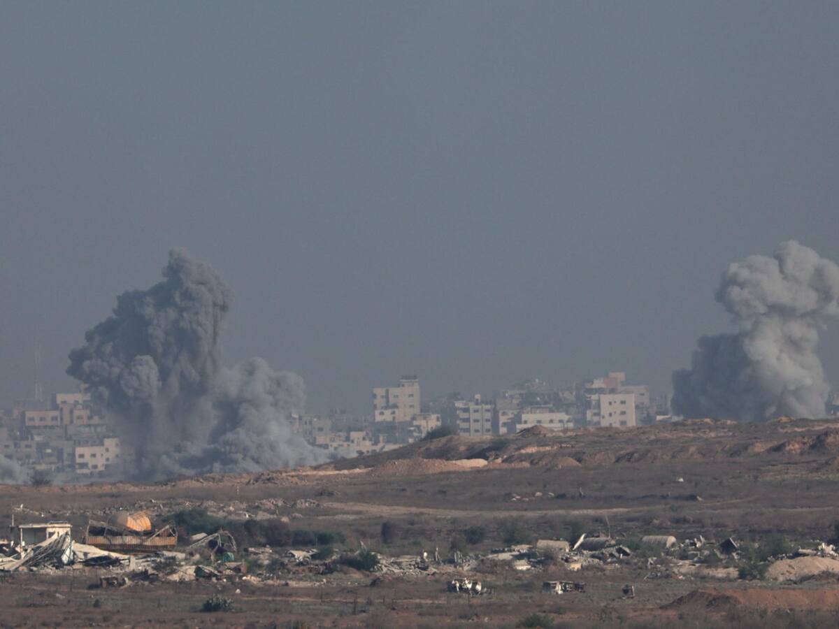 El Ejército israelí confirmó haber bombardeado el sur de Gaza, matando a dos personas