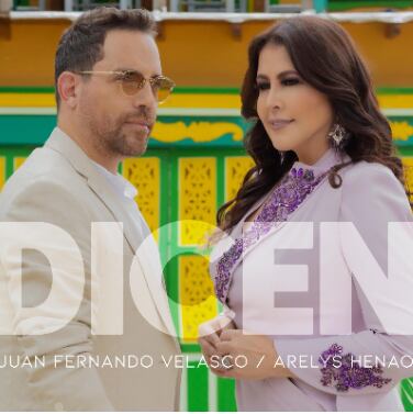 Arelys Henao y Juan Fernando Velasco. Foto: Cortesía