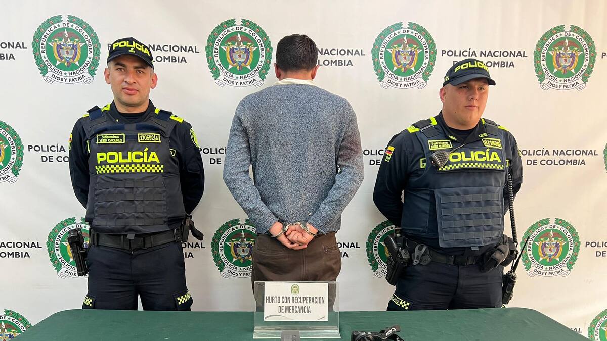 Vuelve y juega: Por tercera vez en una semana, capturan por robo a un hombre con brazalete del Inpec