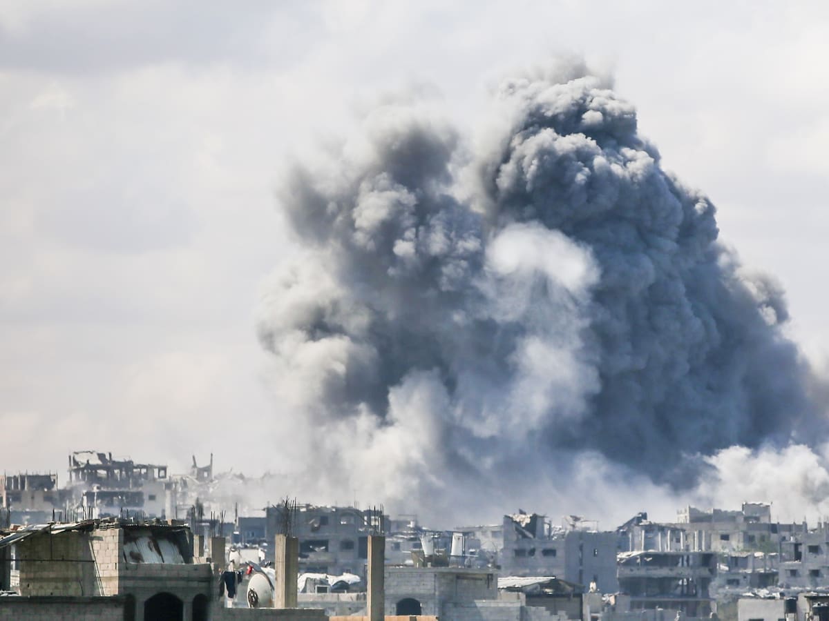 Defensa Civil de Gaza reportó que hay “al menos 10” muertos en ataque israelí