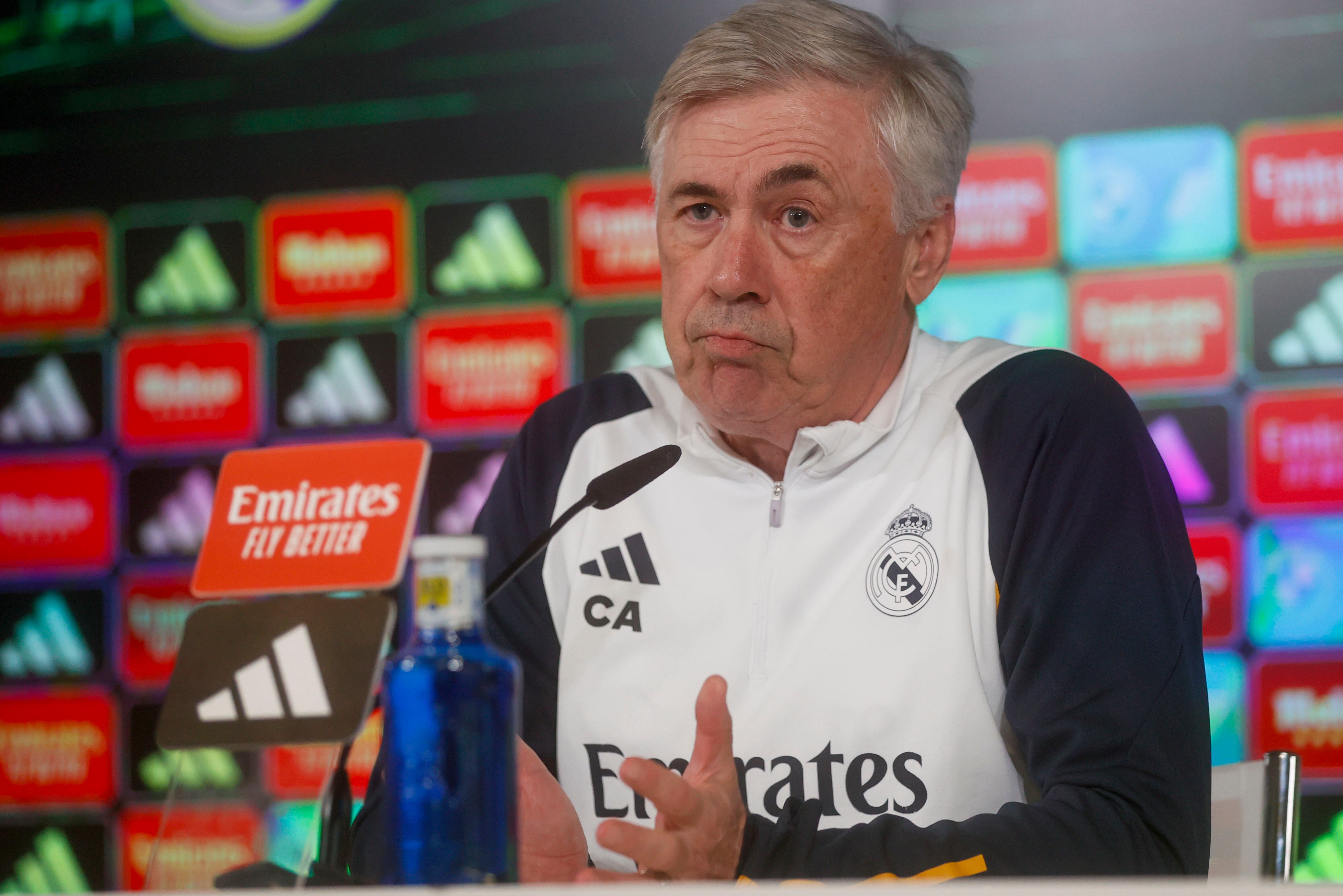 Real Madrid, Carlo Ancelotti. EFE/ Fernando Alvarado