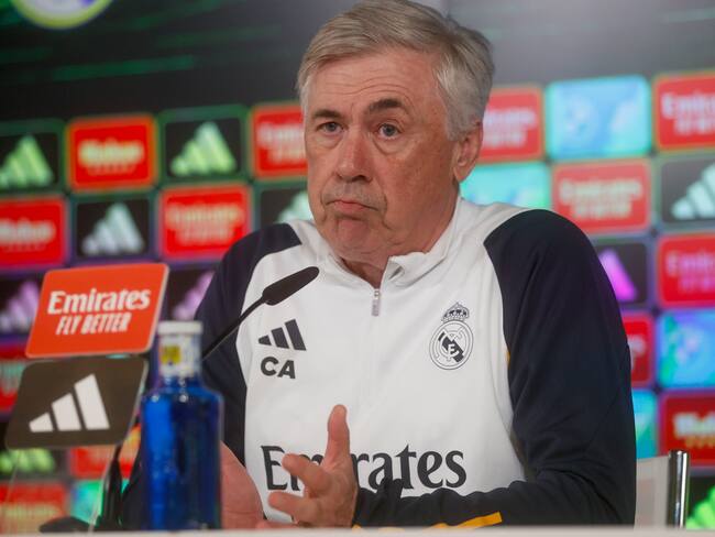 Real Madrid, Carlo Ancelotti. EFE/ Fernando Alvarado