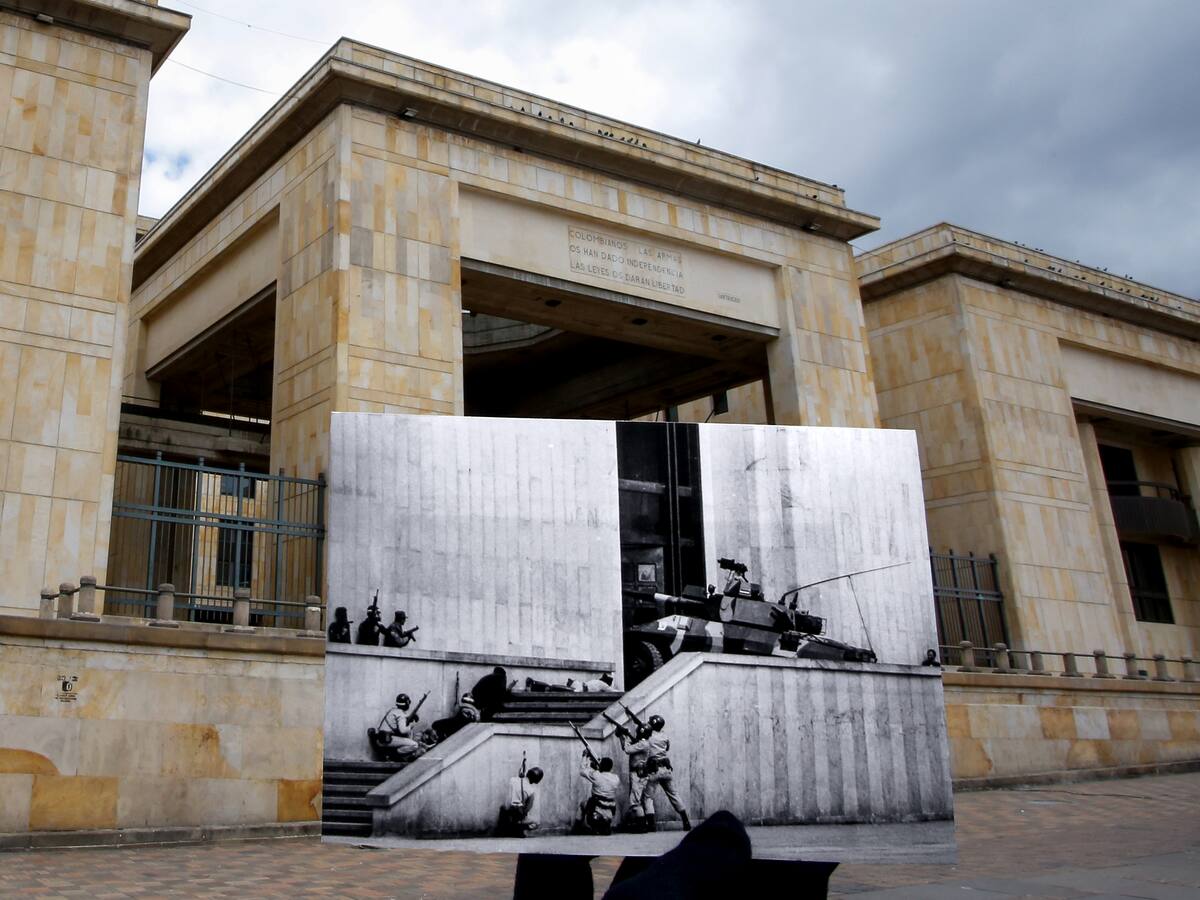 Suspenden acto de instalación de placa en homenaje a víctimas de la toma del Palacio de Justicia
