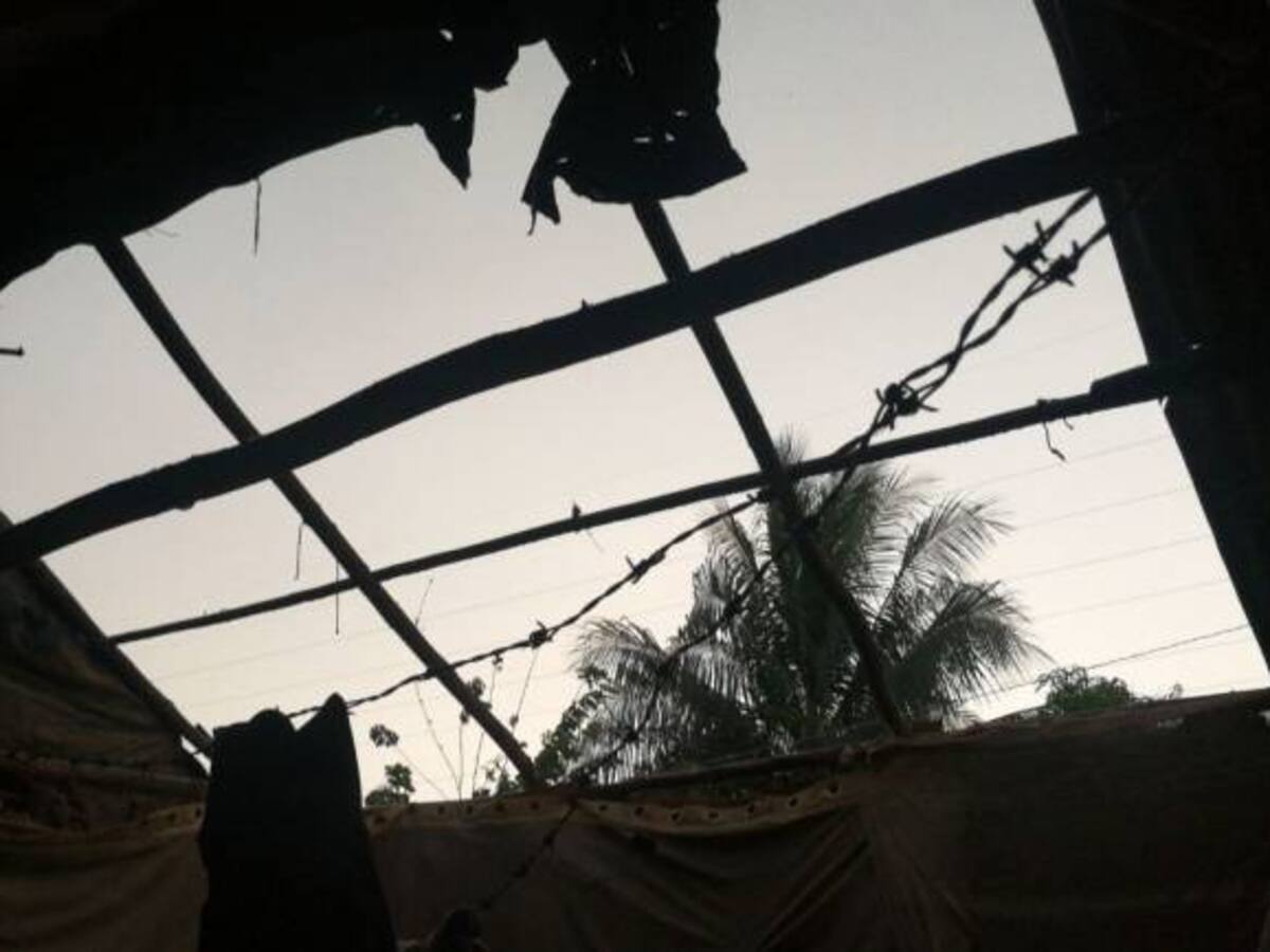 Vendaval generó afectaciones en unas 40 viviendas de Piojó, Atlántico