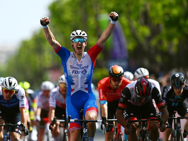 Arnaud Démare, el francés gana etapa del Giro. Crédito: GettyImages