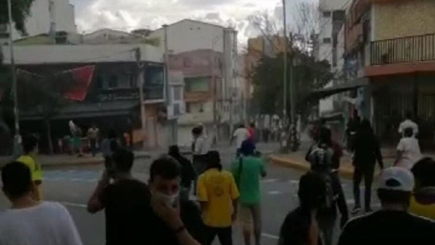 Desmanes Bucaramanga. Foto:Suministrada.