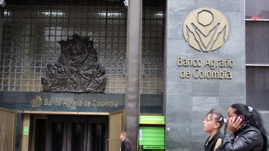 Banco Agrario de Colombia. Foto: Colprensa