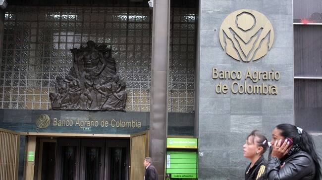 Banco Agrario de Colombia. Foto: Colprensa