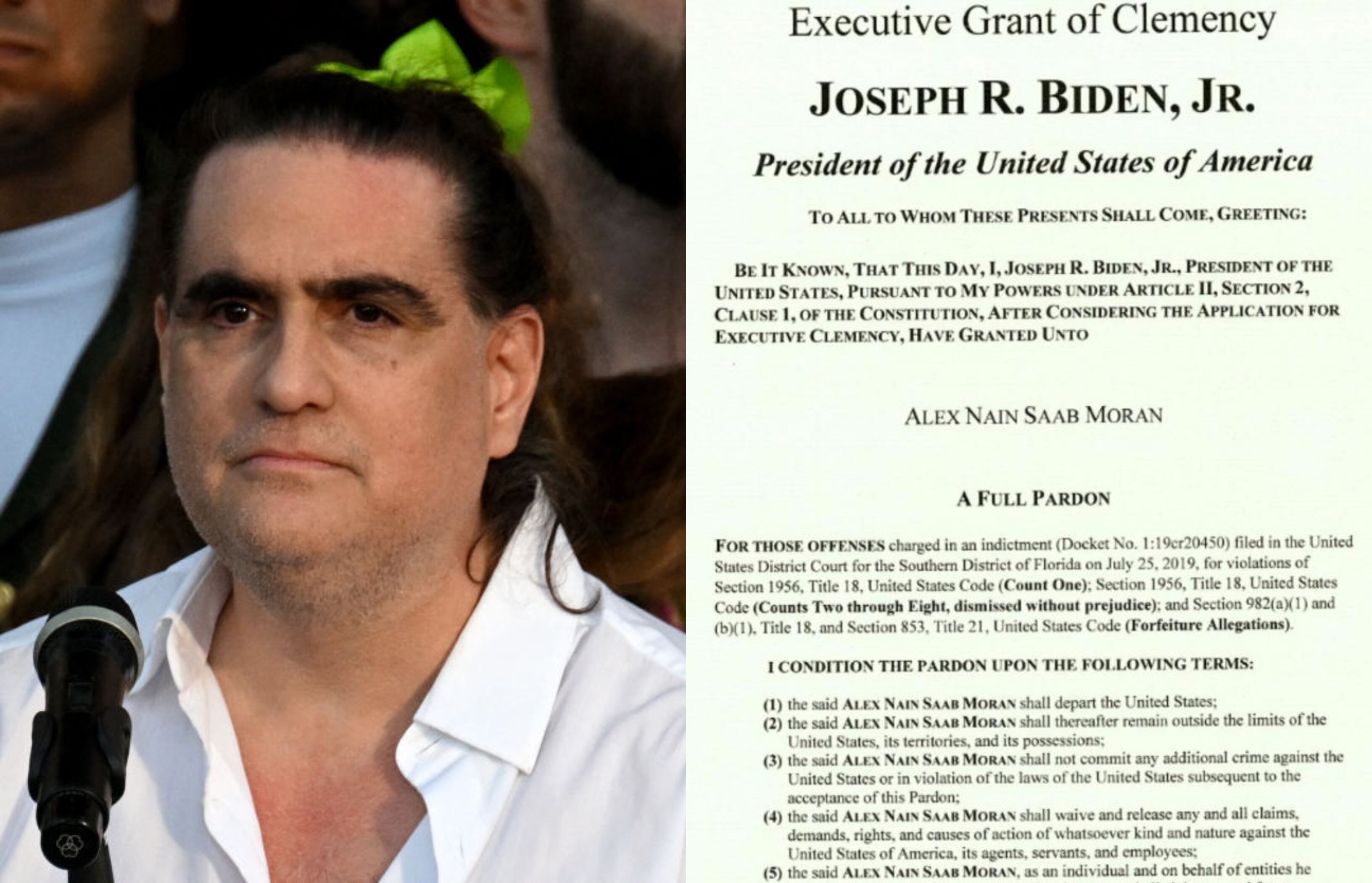 Alex Saab y el documento revelado por W Radio.