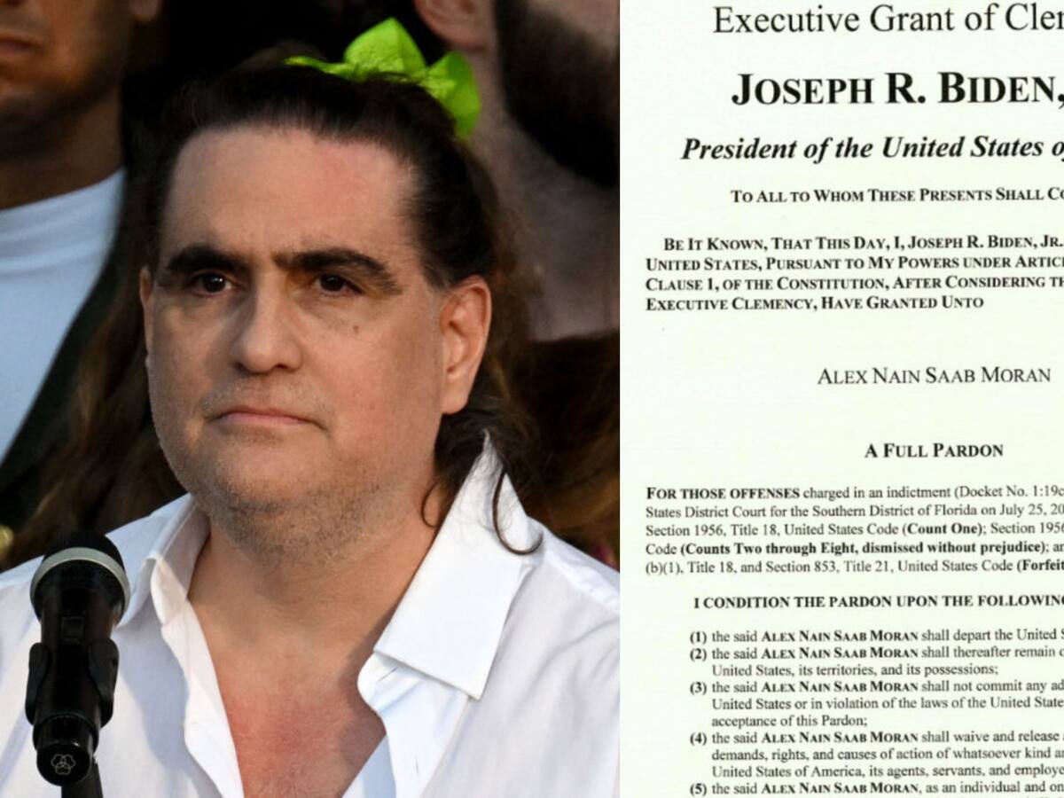 Perdón a Alex Saab por parte de Gobierno Biden: detalles del documento