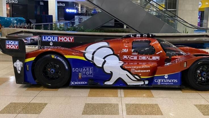 Con tecnología colombiana: así es el carro diseñado por el piloto Julián Leal