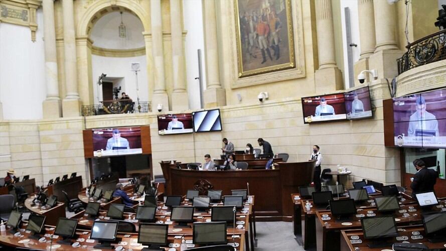 Plenaria del Senado de la República. Foto: Colprensa-Senado