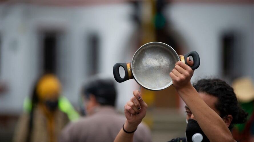 La Fiscalía deja claro que todo acto de violencia, daño en bien ajeno y de vandalismo, será objeto de investigación y judicialización. Foto: Getty Images / SEBASTIÁN BARROS