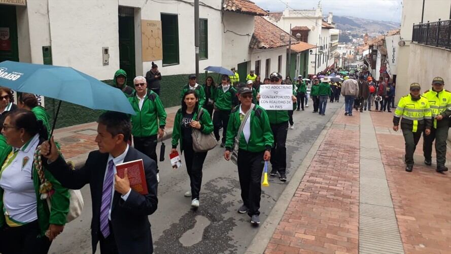 Centro de Tunja, Boyacá. Foto: Foto: W