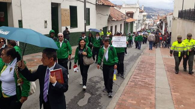Centro de Tunja, Boyacá. Foto: Foto: W