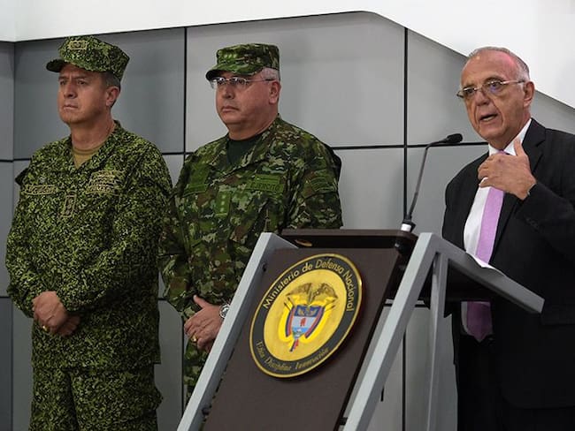 Ministro de Defensa. Crédito: MinDefensa