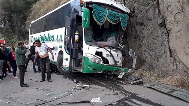 Accidente de tránsito en Nariño. Foto: Colprensa