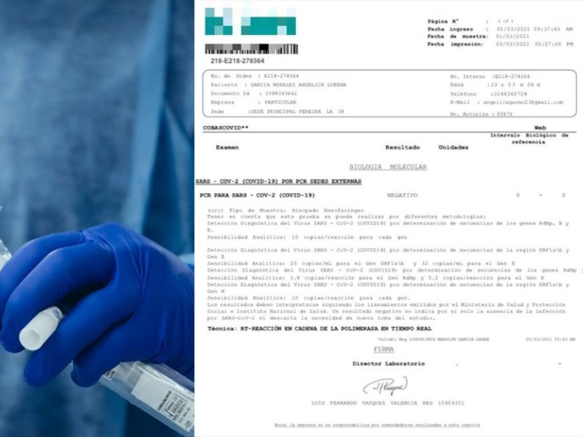 ¡Ojo! Así falsifican pruebas COVID-19 para vuelos internacionales