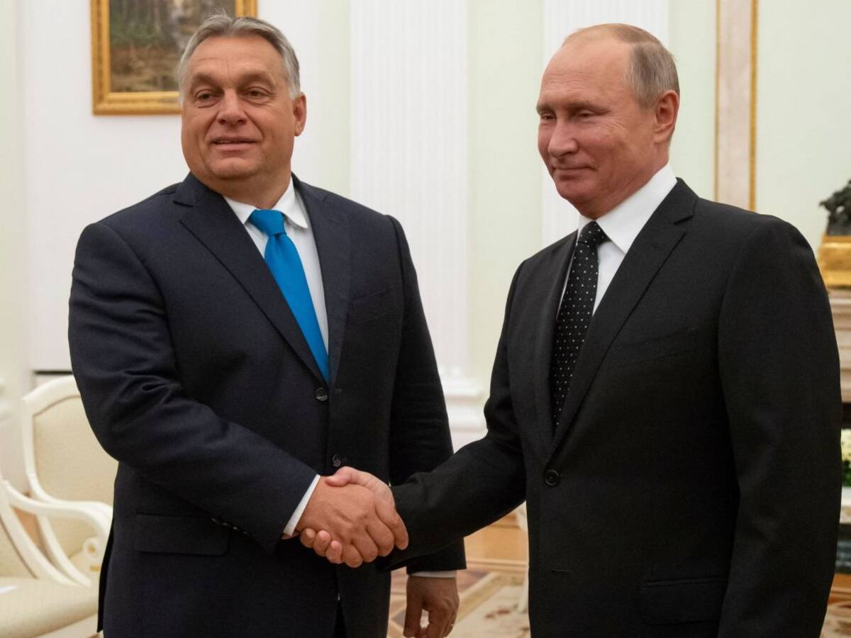 Putin recibió a Orbán como socio de Rusia y presidente del Consejo de la UE