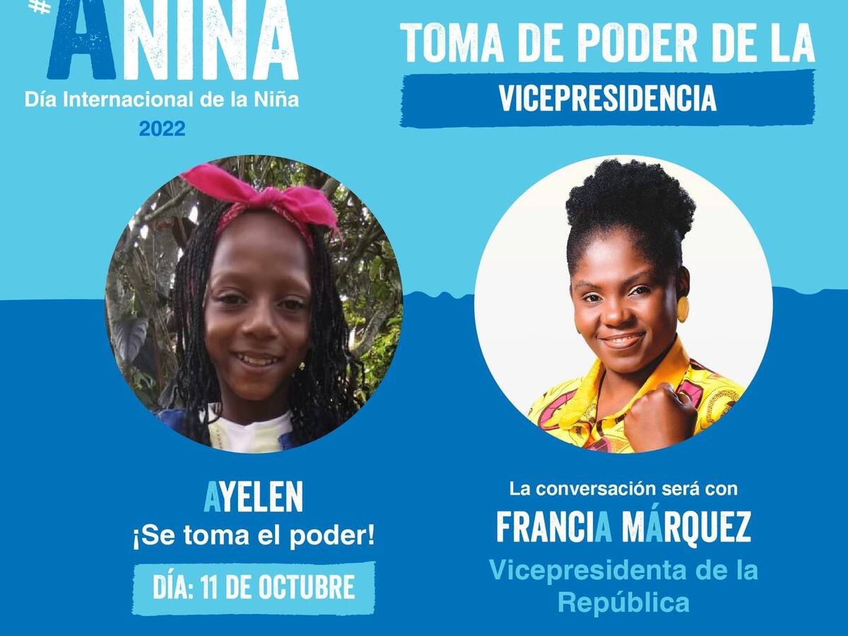 La niña que será vicepresidenta por un día