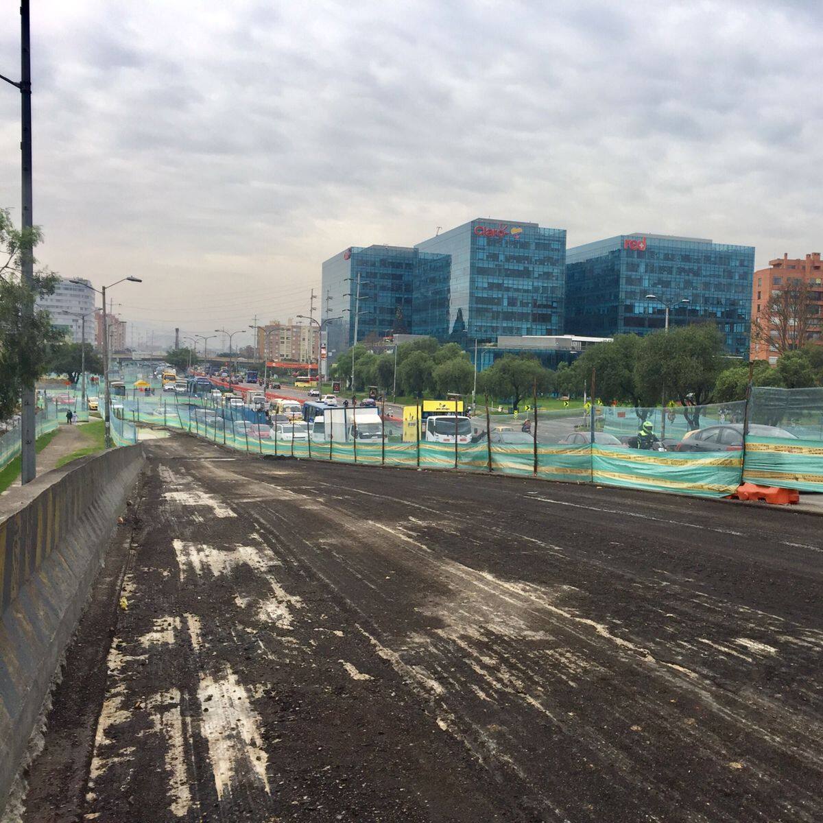 Paciencia: aumentarán trancones en la avenida 68 tras obras para demoler puente vehicular