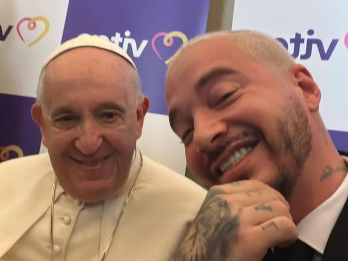 J Balvin: “Estoy seguro de que al papa le gusta el reguetón”