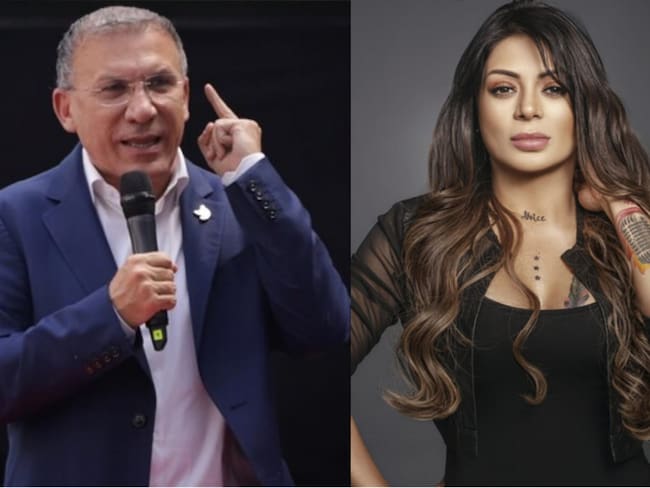 Roy Barreras y Marbelle. Foto: Colprensa