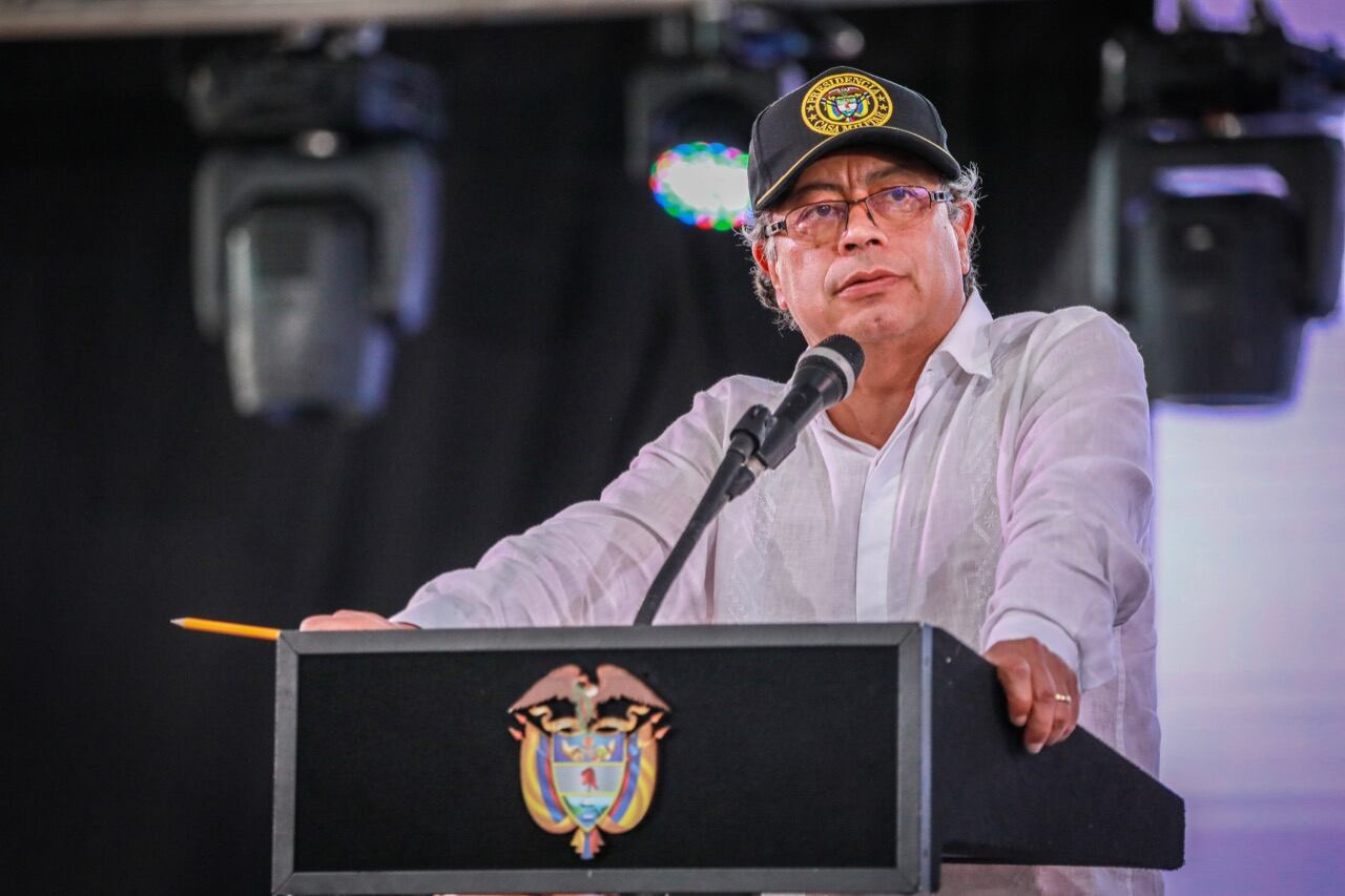 Gustavo Petro, presidente de la República de Colombia. Cortesía: Presidencia.