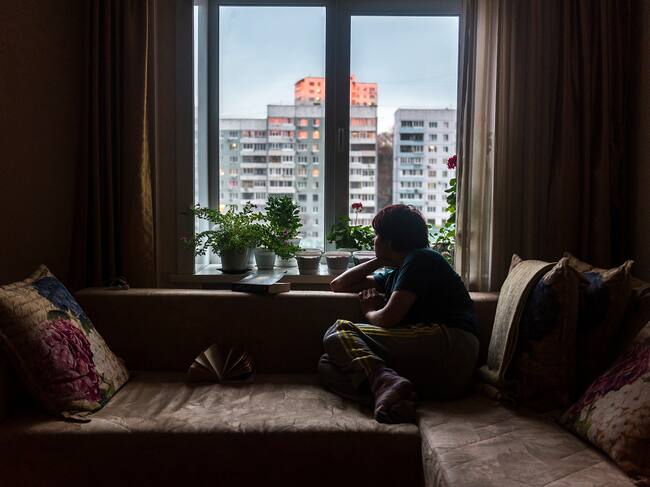 Imagen de referencia de confinamiento. Foto: Getty Images