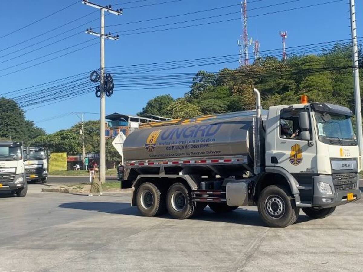 UNGRD finaliza distribución de carrotanques: La Guajira recibe la mayor flota para mitigar la sequía