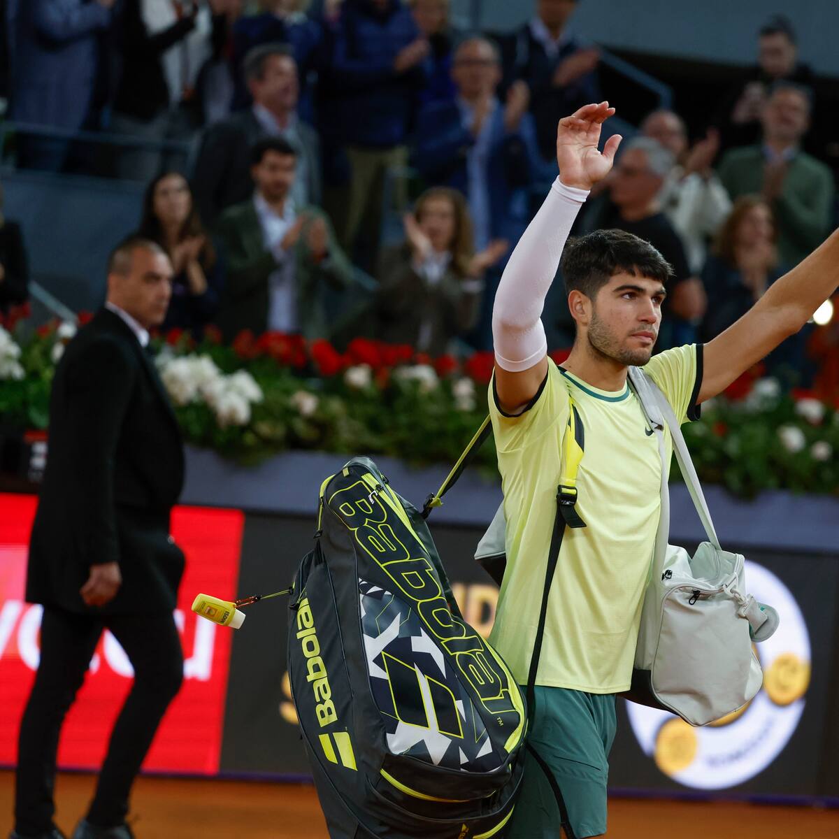 Carlos Alcaraz se despide del Master 1000 de Madrid tras perder con Rublev en semifinales