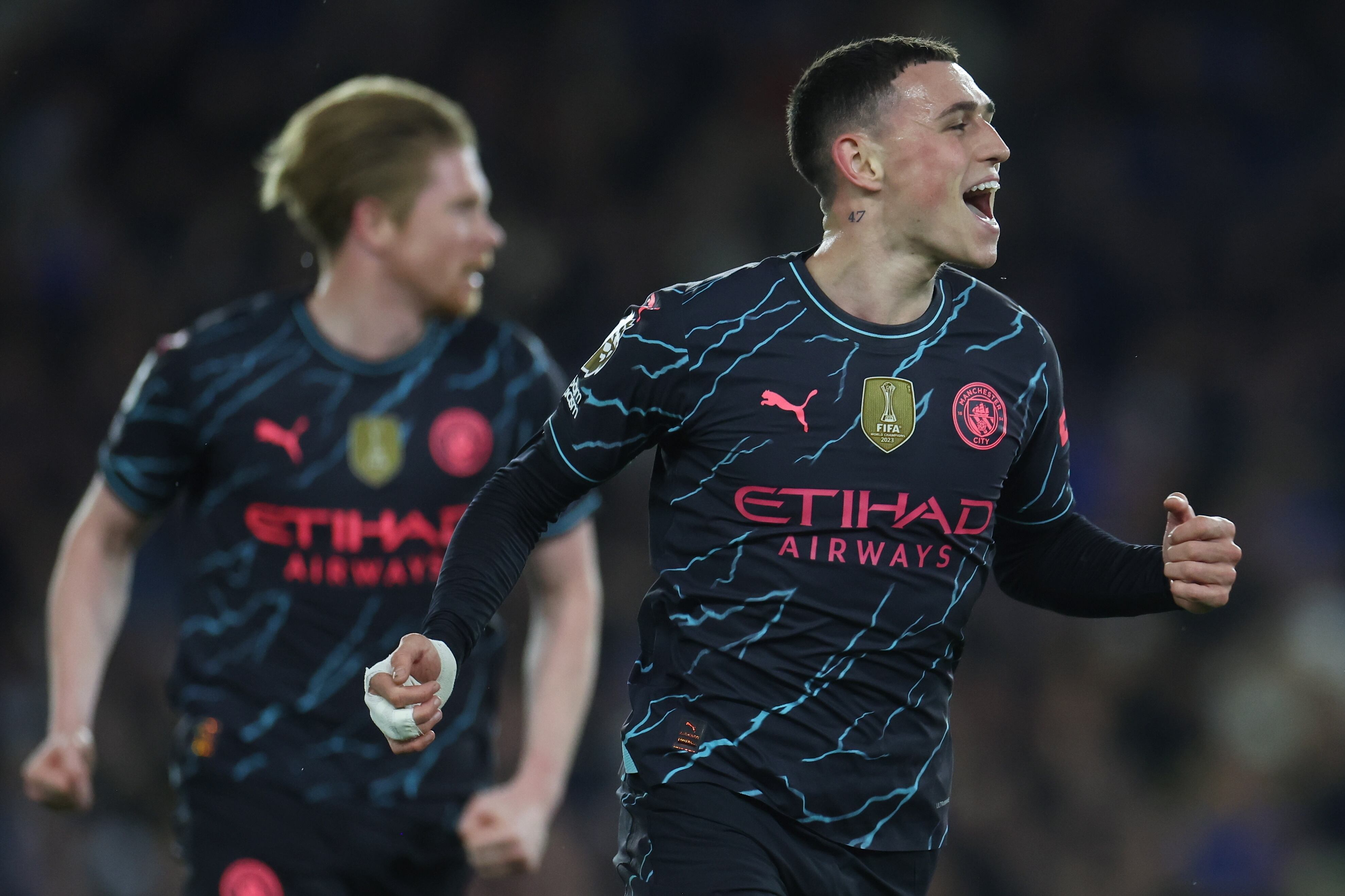 Brighton Vs. Manchester City, Premier League. Foto: EFE/EPA/NEIL HALL EDITORIAL USE ONLY.