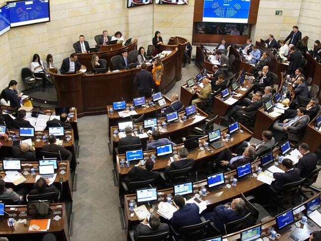 Plenaria del Congreso. Foto: Colprensa / Cámara de Representantes modifica Ley de Garantías y tumba traslado pensional
