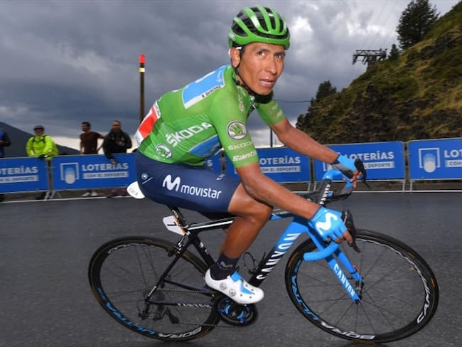 El ciclista boyacense confirmó que dejará al Movistar después de terminar La Vuelta España. Foto: Getty Images