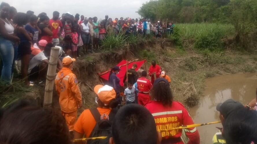 Encuentran sin vida al niño de 2 años desaparecido en medio de una creciente en Cauca. Foto: Alcalde de Corinto