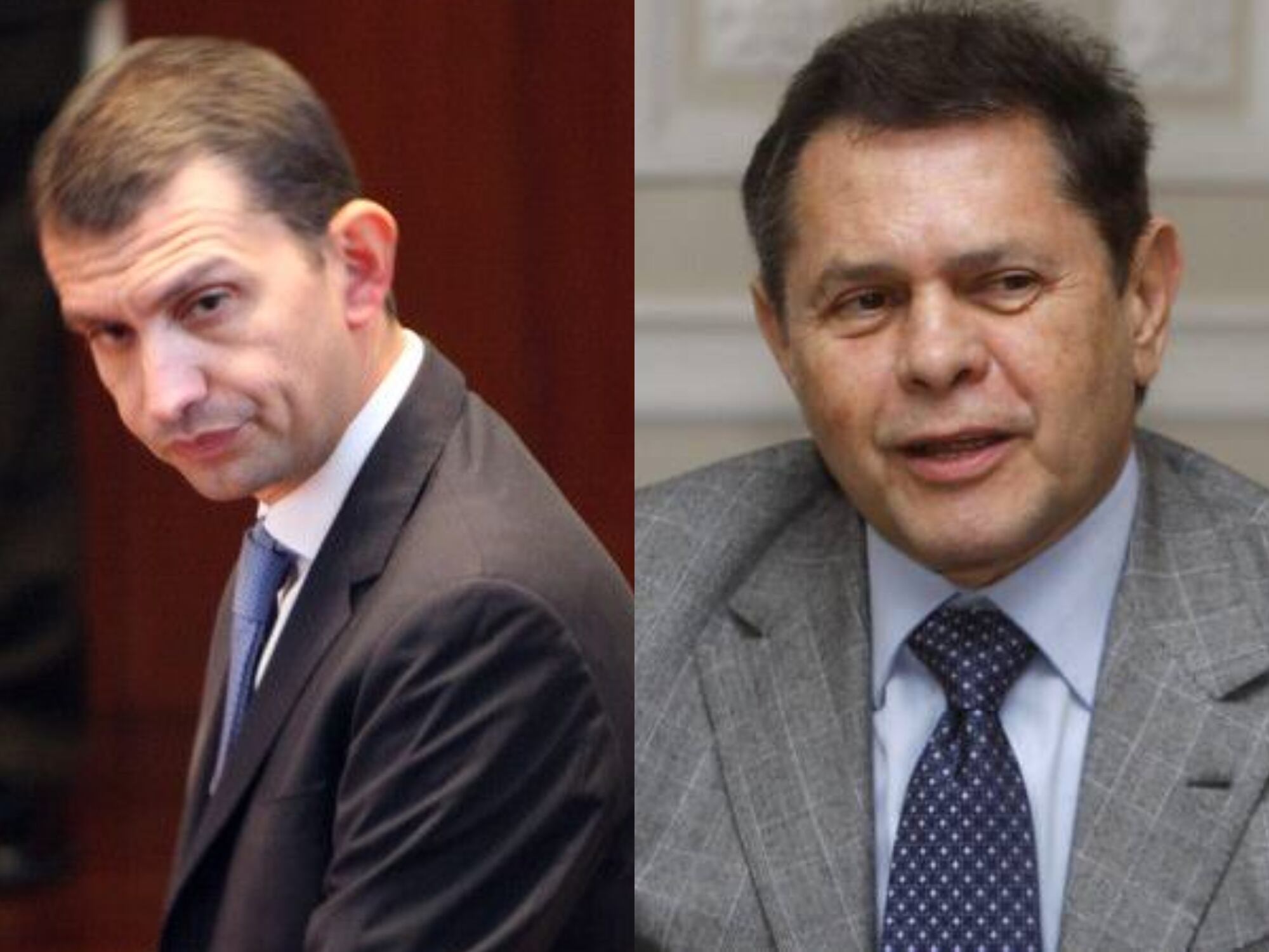 Emilio Tapia y Carlos Mattos. Fotos: Colprensa.