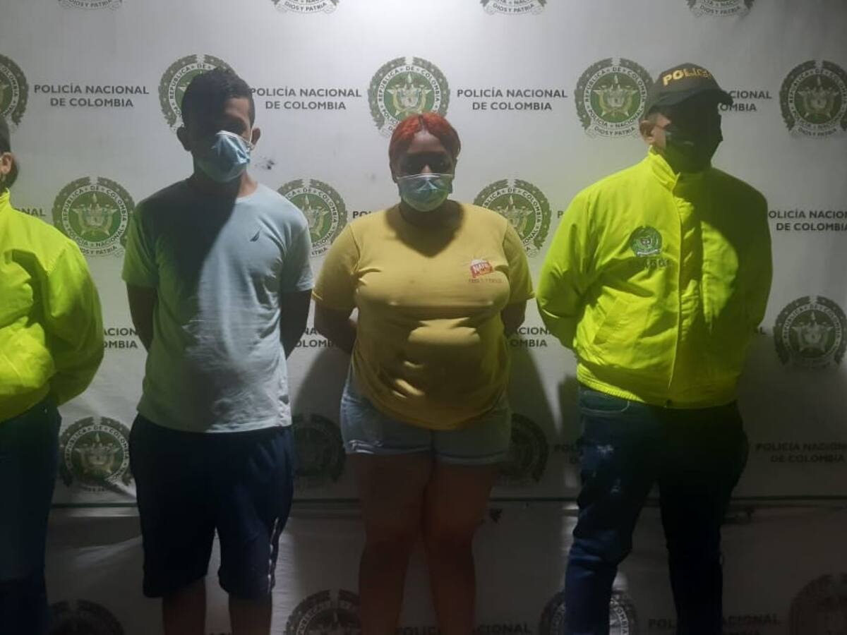 Capturan a pareja presuntamente responsable de la muerte de un menor de edad en Santa Marta