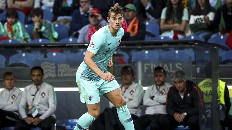 Matthijs De Ligt (NED), del Ajax de Ámsterdam a la Juventus de Turín por 85,5 millones de euros (de los que 10,5 millones en variables y comisiones), el 18 de julio de 2019. Foto: Getty Images