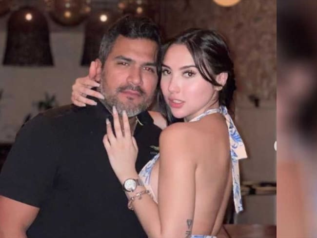 Lumar Alonso y Aida Merlano. Foto: Instagram: @aidavictoriam