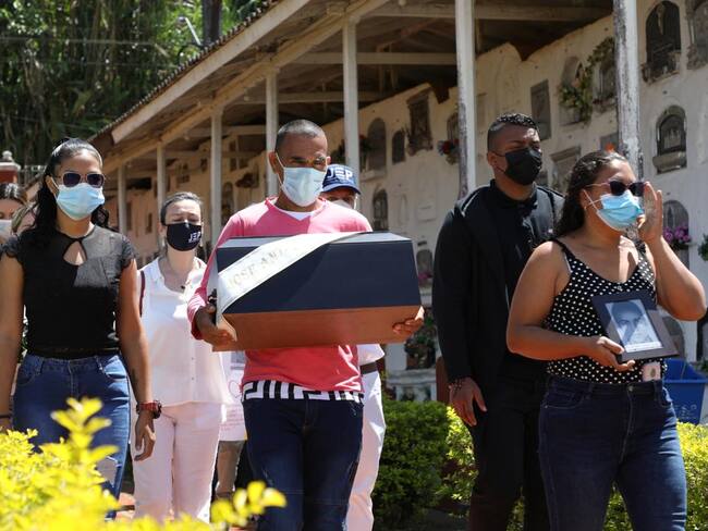 La carta de un hijo a su padre encontrado por la JEP en el cementerio de Dabeiba. Cortesía JEP