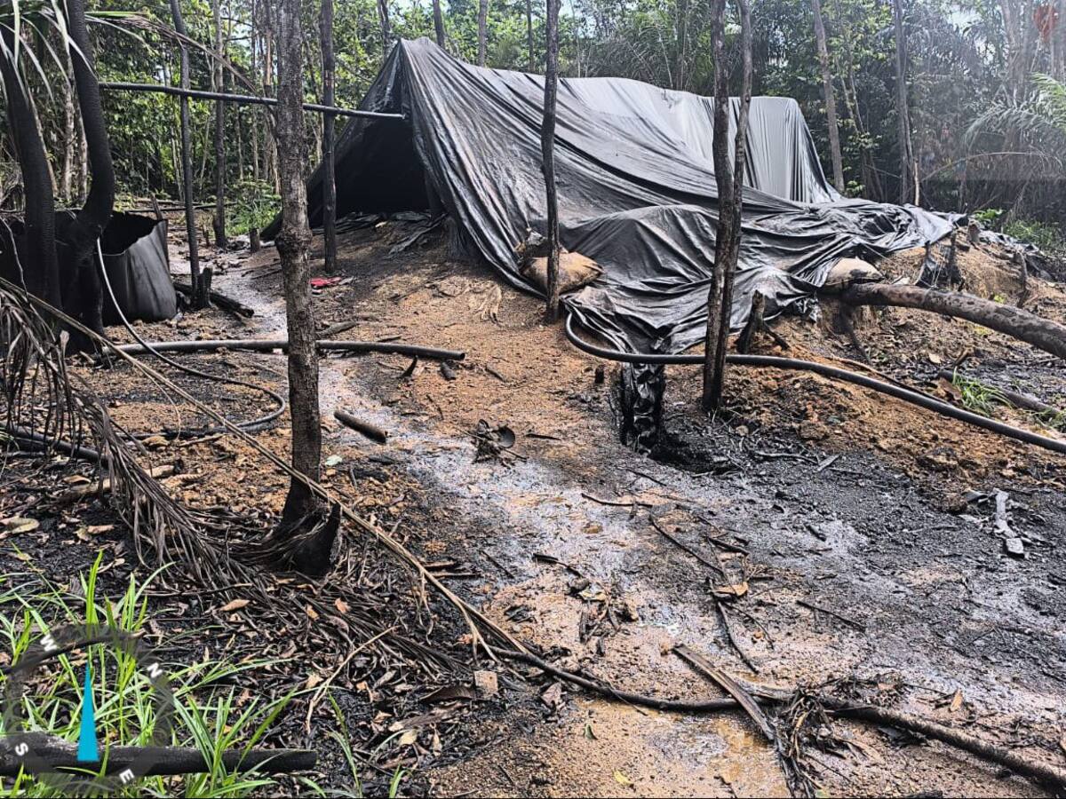 Inhabilitan siete refinerías ilegales en zona rural del Catatumbo