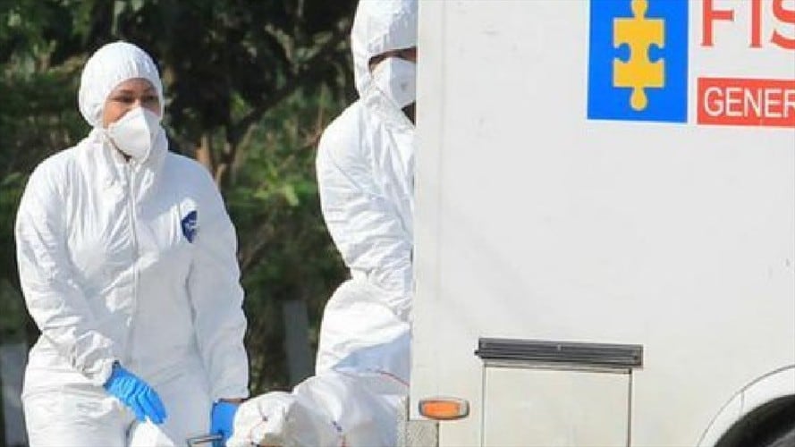 Líder social muerto en Santander. Foto: Fiscalía.